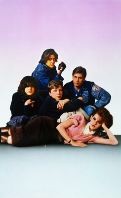 The Breakfast Club movie poster (1985) mouse pad