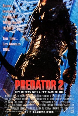 Predator 2 movie poster (1990) tote bag