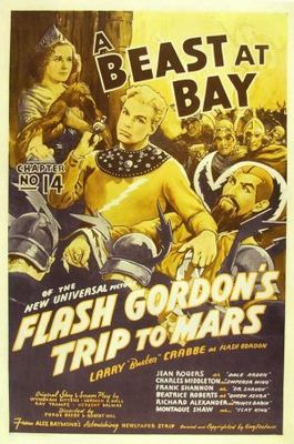 Flash Gordon's Trip to Mars movie poster (1938) metal framed poster