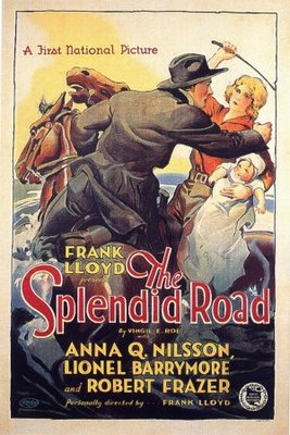 The Splendid Road movie poster (1925) wooden framed poster