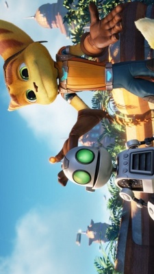 Ratchet and Clank movie poster (2015) poster with hanger