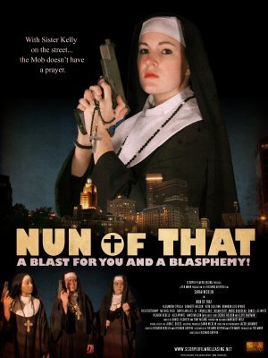 Nun of That movie poster (2009) metal framed poster