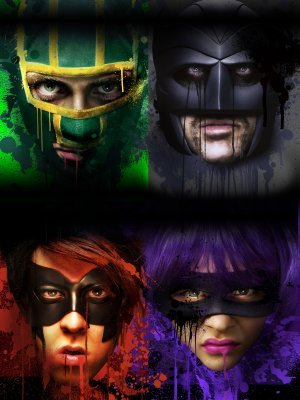 Kick-Ass movie poster (2010) puzzle MOV_60f8316c