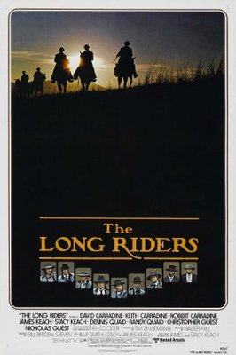 The Long Riders movie poster (1980) sweatshirt