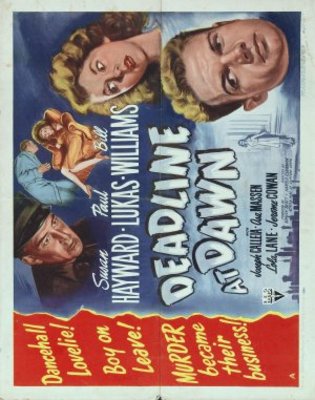 Deadline at Dawn movie poster (1946) wooden framed poster