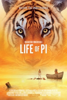 Life of Pi movie poster (2012) tote bag #MOV_61188492