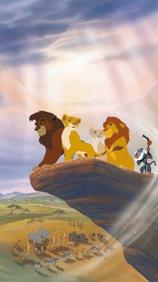The Lion King II: Simba's Pride movie poster (1998) mouse pad