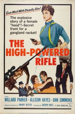 The High Powered Rifle movie poster (1960) mouse pad