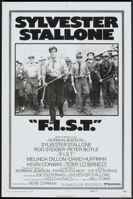 Fist movie poster (1978) Stickers MOV_612882e6