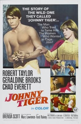 Johnny Tiger movie poster (1966) mouse pad