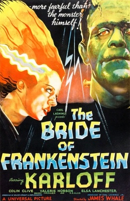 Bride of Frankenstein movie poster (1935) canvas poster