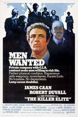 The Killer Elite movie poster (1975) poster