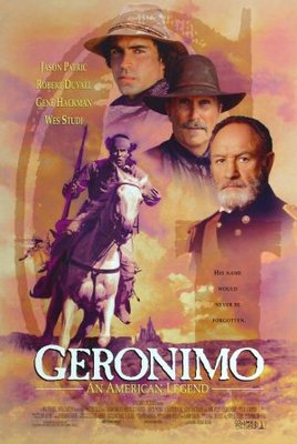 Geronimo: An American Legend movie poster (1993) wood print