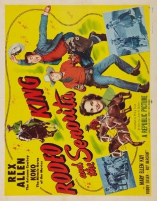 Rodeo King and the Senorita movie poster (1951) t-shirt