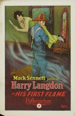 His First Flame movie poster (1927) mug