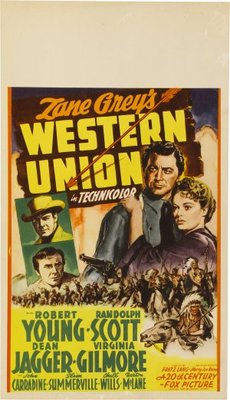 Western Union movie poster (1941) sweatshirt
