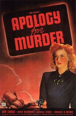 Apology for Murder movie poster (1945) sweatshirt