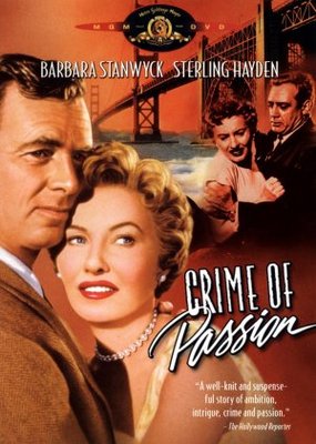 Crime of Passion movie poster (1957) sweatshirt