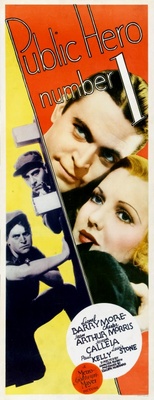 Public Hero #1 movie poster (1935) poster with hanger
