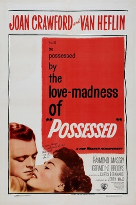 Possessed movie poster (1947) pillow