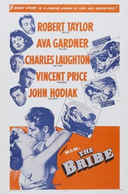 The Bribe movie poster (1949) mouse pad