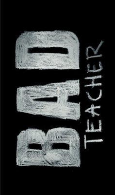 Bad Teacher movie poster (2011) wooden framed poster