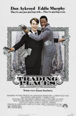 Trading Places movie poster (1983) canvas poster