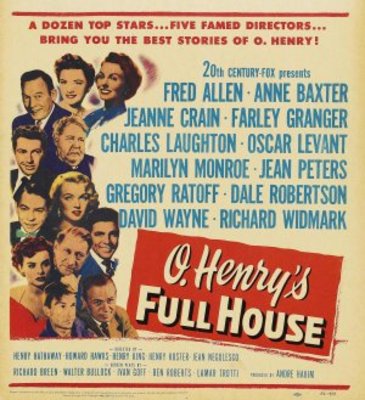 O. Henry's Full House movie poster (1952) wooden framed poster