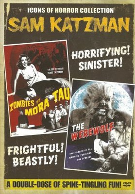 Zombies of Mora Tau movie poster (1957) wood print