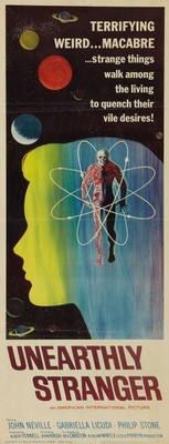 Unearthly Stranger movie poster (1963) wooden framed poster