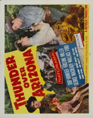 Thunder Over Arizona movie poster (1956) mouse pad