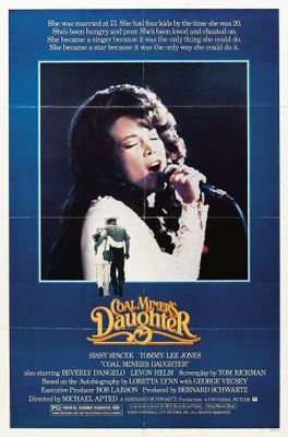 Coal Miner's Daughter movie poster (1980) poster with hanger