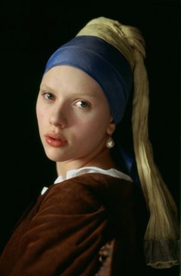 Girl with a Pearl Earring movie poster (2003) tote bag