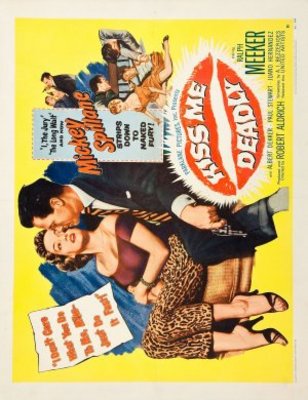 Kiss Me Deadly movie poster (1955) wood print