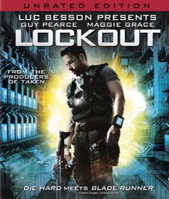Lockout movie poster (2012) Stickers MOV_62204ff5