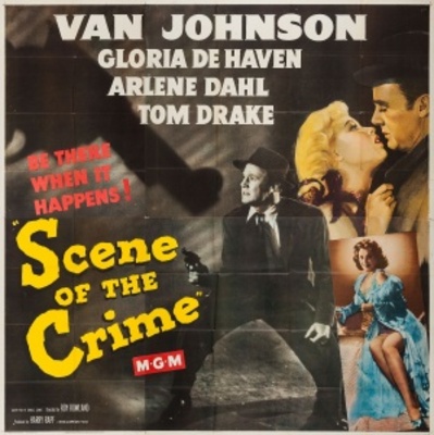 Scene of the Crime movie poster (1949) wood print