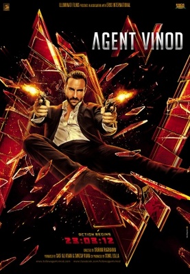 Agent Vinod movie poster (2012) canvas poster