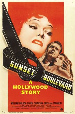 Sunset Blvd. movie poster (1950) pillow