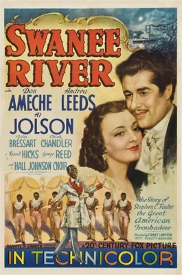Swanee River movie poster (1939) canvas poster