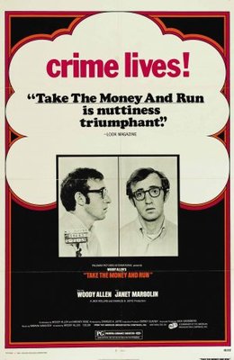 Take the Money and Run movie poster (1969) poster with hanger