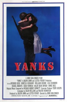 Yanks movie poster (1979) wooden framed poster