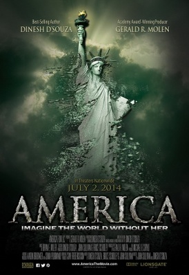 America movie poster (2014) wooden framed poster