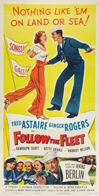 Follow the Fleet movie poster (1936) sweatshirt