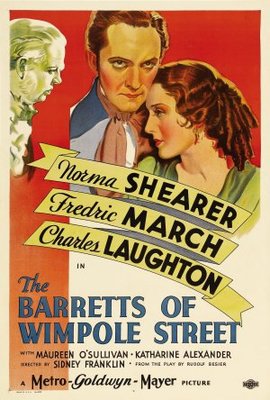 The Barretts of Wimpole Street movie poster (1934) wooden framed poster