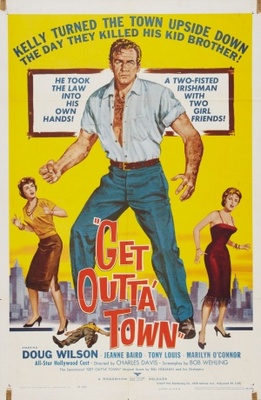 Get Outta Town movie poster (1960) wood print