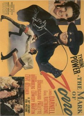 The Mark of Zorro movie poster (1940) puzzle MOV_62c3cf8b