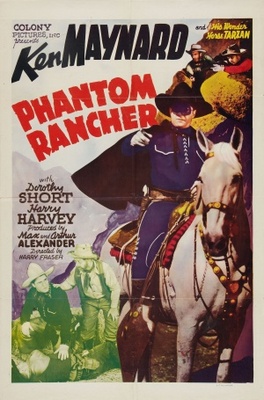 Phantom Rancher movie poster (1940) pillow