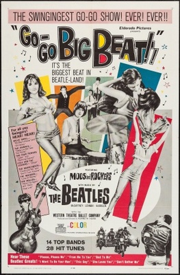 Go-Go Bigbeat movie poster (1965) tote bag