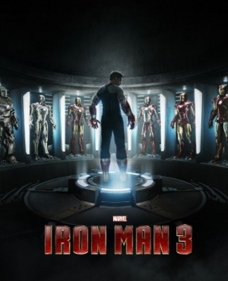 Iron Man 3 movie poster (2013) wooden framed poster