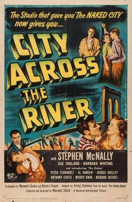 City Across the River movie poster (1949) mug